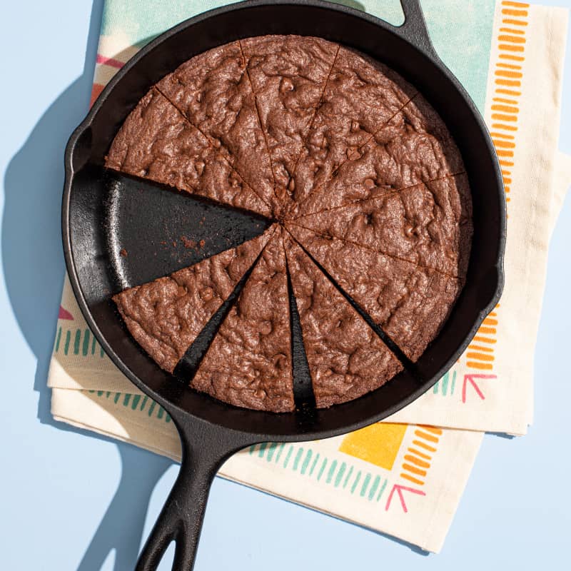 Skillet Brownie Cookie Recipe for Teens America's Test Kitchen Kids